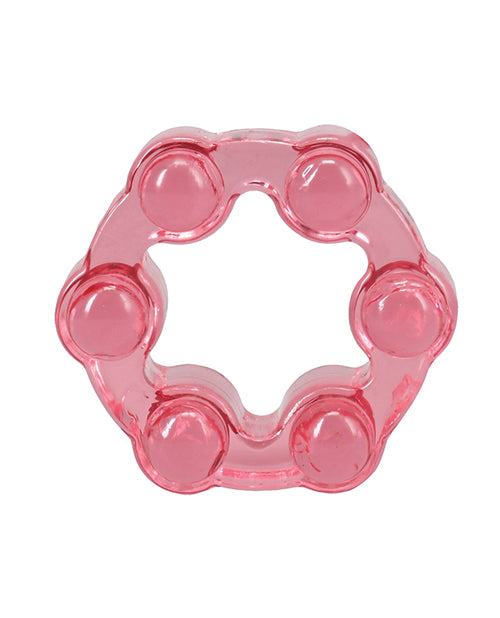 Crystal Jellies Performance Ring Set - Pink
