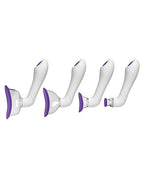 Bloom Intimate Body Automatic Vibrating Rechargeable Pump - Purple/White