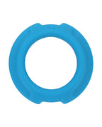 OptiMale FlexiSteel Cock Ring - 43 mm Blue