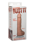 Bust It Squirting Realistic Cock w/ Nut Butter - Flesh
