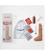 Bust It Squirting Realistic Cock w/ Nut Butter - Flesh
