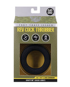 Fort Troff Rev Cock Throbber Vibrating Cock Ring - , Black