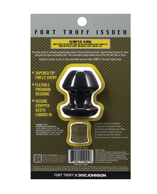 Fort Troff Kum Keeper Anal Plug - , Black