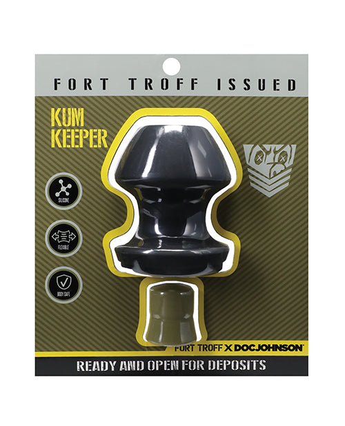 Fort Troff Kum Keeper Anal Plug - , Black