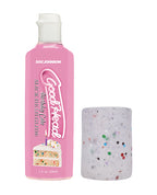 GoodHead Birthday Cake Blowjob Set Includes Stroker & Slick Head Glide - Bottle Birthday Cake