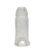 TitanMen 4.5" Cock Sleeve w/Ball Strap - Clear