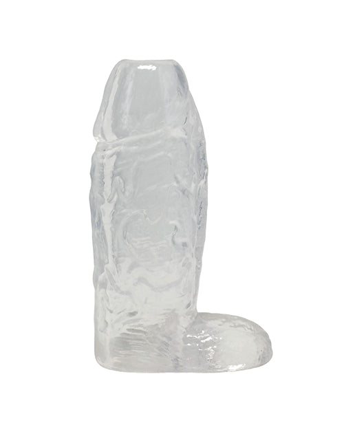 TitanMen 5" Cock Sleeve w/Ball Strap - Clear