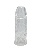 TitanMen 6" Cock Sleeve w/Ball Strap - Clear