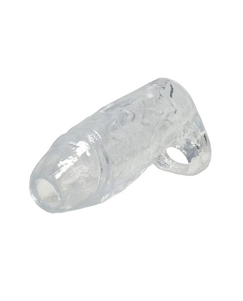 TitanMen 6" Cock Sleeve w/Ball Strap - Clear