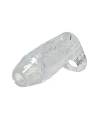 TitanMen 6" Cock Sleeve w/Ball Strap - Clear