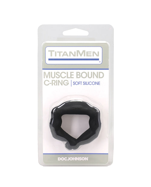 TitanMen Muscle Bound 32 mm Cock Ring - Black