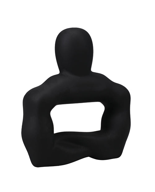 TitanMen 42 mm Power Muscle Cock Ring - Black