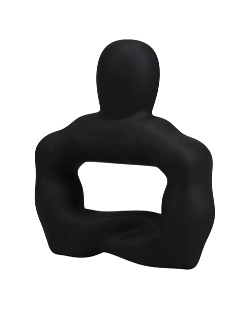 TitanMen 42 mm Power Muscle Cock Ring - Black
