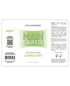 Main Squeeze Water - Based Lubricant