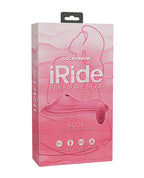 iRide Pleasure Seat Suck Stimulator Rechargeable w/Wireless Remote - Dusty Pink