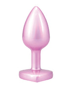 Booty Bling Jeweled Metal Plug - Pink