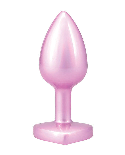 Booty Bling Jeweled Metal Plug - Pink