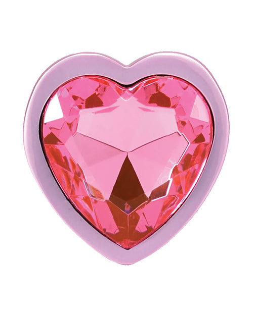 Booty Bling Jeweled Metal Plug - Pink