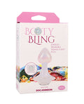 Booty Bling Jeweled Wearable Translucent Silicone Plug