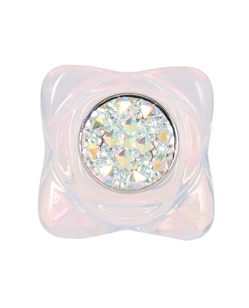 Booty Bling Jeweled Wearable Translucent Silicone Plug