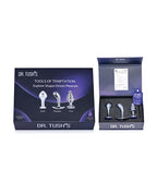 Dr. Tush' Tools of Temptation Anal Plug Set - Metal