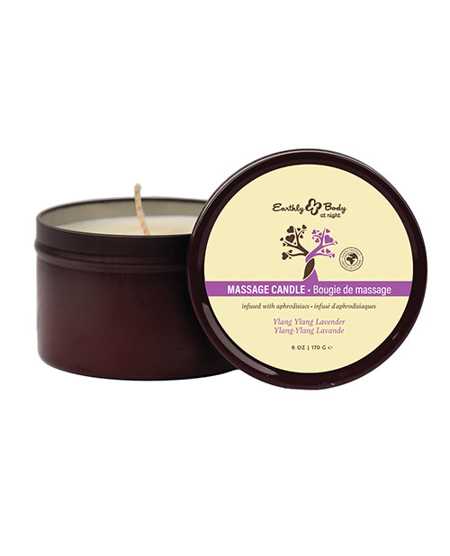 Earthly Body at Night Candle - Ylang Ylang Lavender