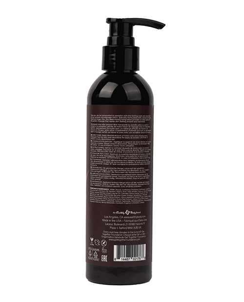 Earthly Body Hemp Seed Massage Lotion - Lavender