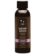 Earthly Body Hemp Seed Massage Lotion - Lavender