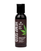 Earthly Body Hemp Seed Massage Lotion - Naked in the Woods