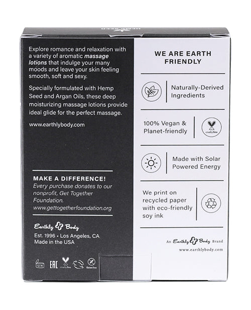 Earthly Body Massage Lotion Trio - Isle, Skinny & Naked