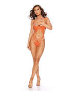 Strappy Teddy w/Jewel Detail - Orange