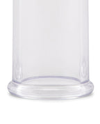 Lux Fetish Nipple Suckers w/Clitoral Pump - Clear/Black