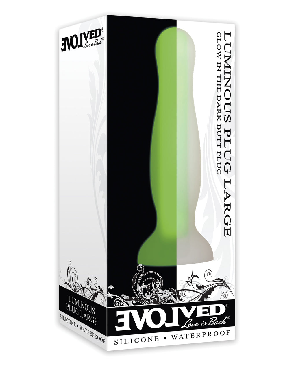 Evolved Luminous Anal Plug - Green