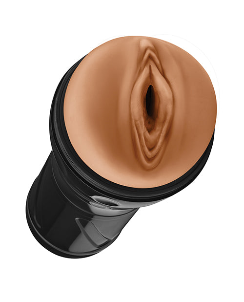Forto Model V - 20 Hard - Side Vagina Masturbator - Tan