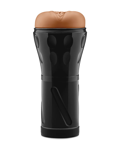 Forto Model V - 20 Hard - Side Vagina Masturbator - Tan