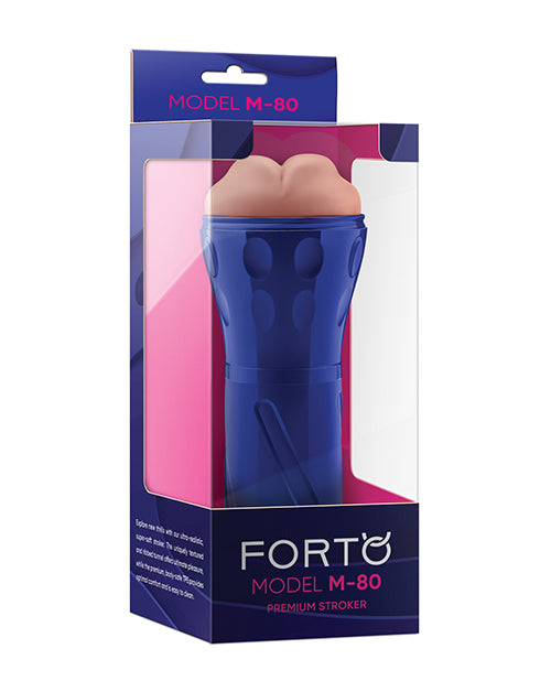 Forto Model - 80 Hard - Side Mouth Masturbator - Light