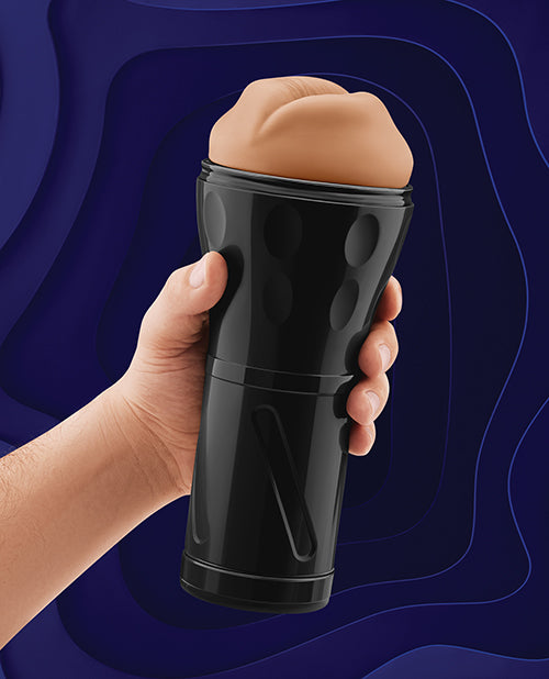 Forto Model - 80 Hard - Side Mouth Masturbator - Tan