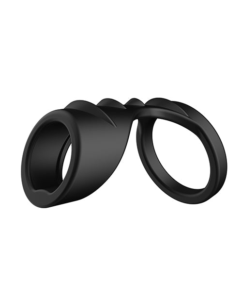 Forto Textured Bridge Cock Sling - Black
