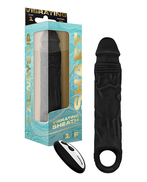 Shaft Vibrating Sheath Size 1 - Black