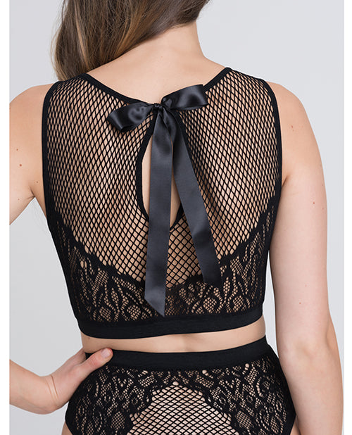 Fifty Shades of Grey Captivate Lacy Bra Set Black