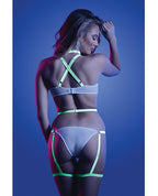 Glow Night Vision Glow in the Dark Gartered Teddy