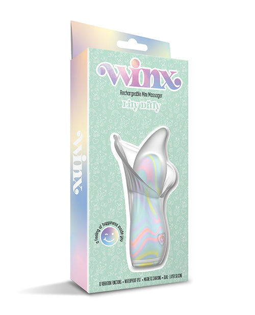 WINX Lily Dilly Squishy Silicone Vibrator - Multi - Color