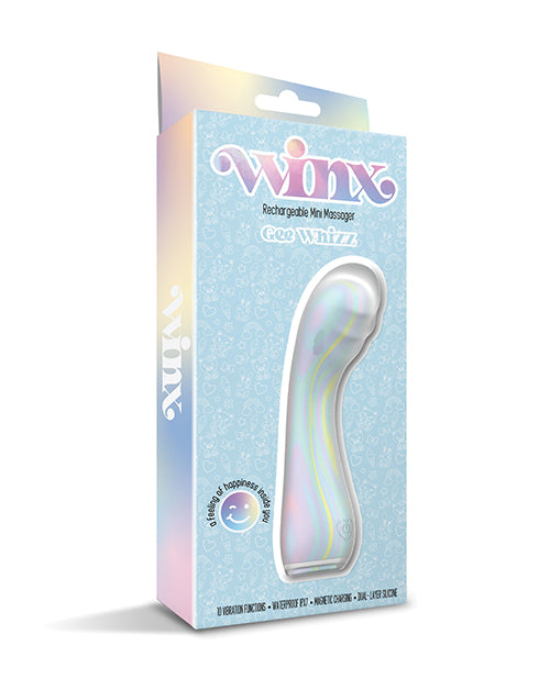 WINX Gee Whiz Squishy Silicone Vibrator - Multi - Color