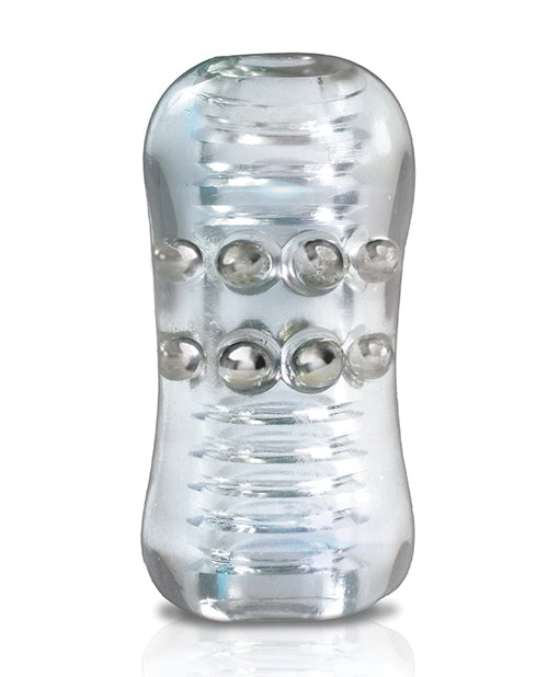 MSTR B8 Head Banger Beaded Clear - View Stroker - Clear