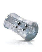 MSTR B8 Head Banger Beaded Clear - View Stroker - Clear