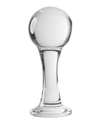 Gender X The Baller Glass Plug - Clear