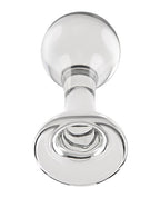 Gender X The Baller Glass Plug - Clear