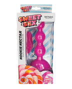 Sweet Sex Nookie Nectar Beads Vibe w/Remote - Magenta