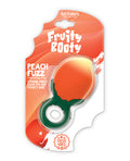 Fruity Booty Peach Fuzz - Peach Vibe Ring Liquid Silicone Multi - Speed
