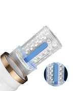 Warrior Auto Thrusting Male Masturbator - White